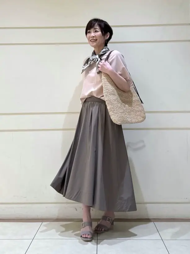 自由区 maruri コーディネート画像