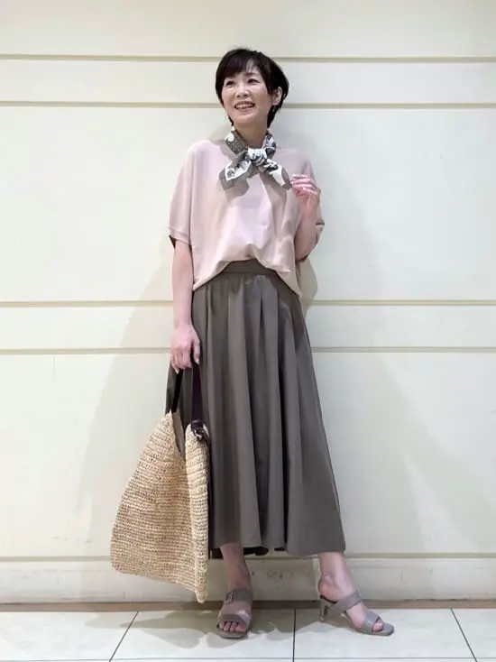 自由区 maruri コーディネート画像