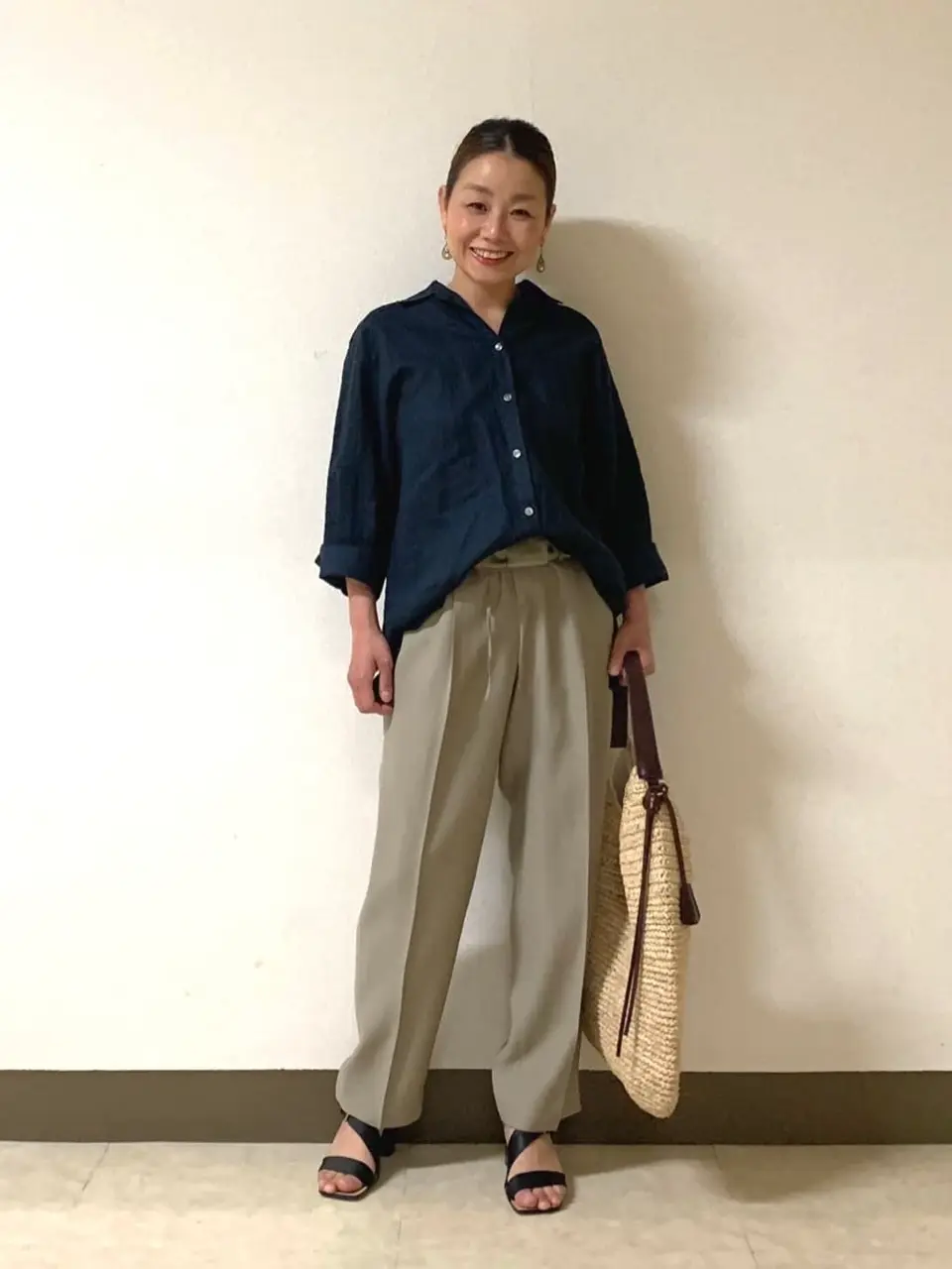 自由区 坂本 コーディネート画像