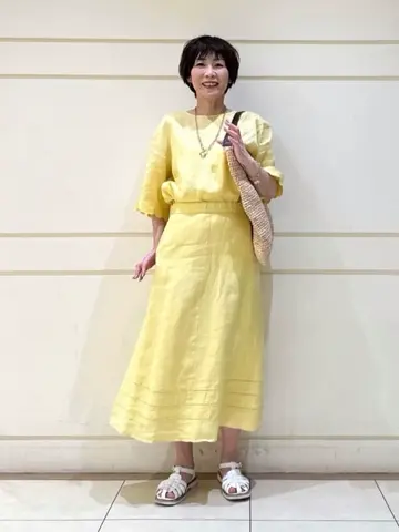 自由区 maruri コーディネート画像