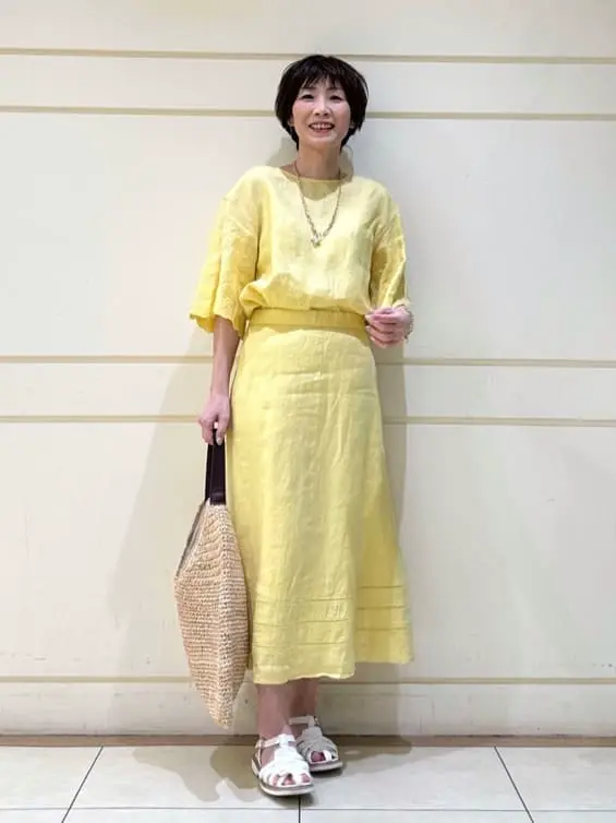 自由区 maruri コーディネート画像