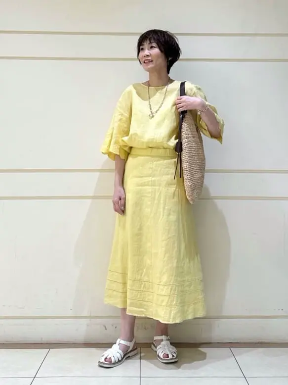 自由区 maruri コーディネート画像