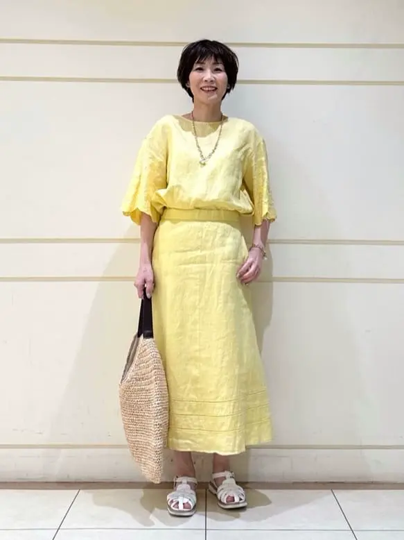 自由区 maruri コーディネート画像