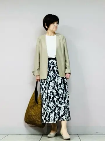 自由区 小森 コーディネート画像