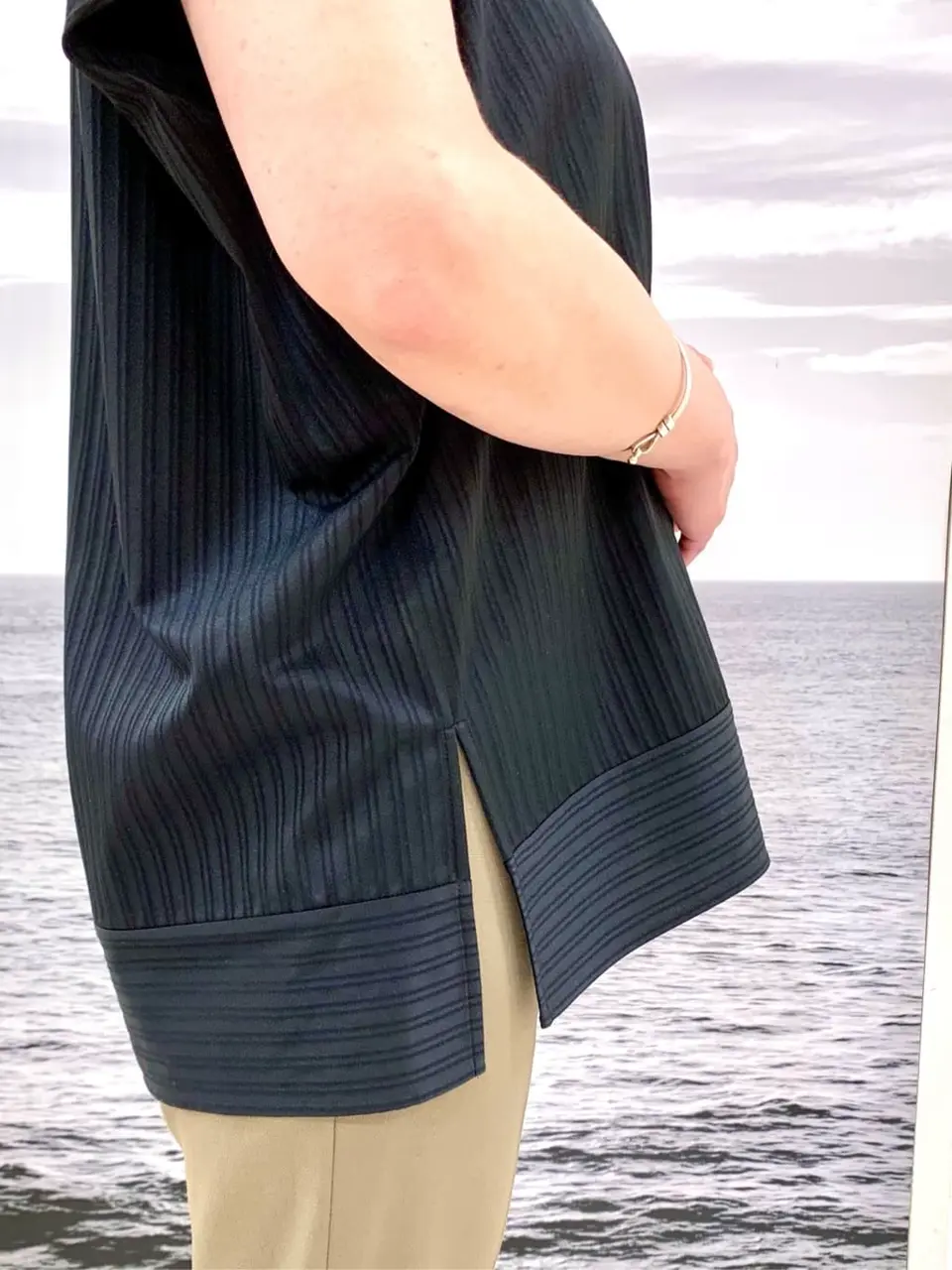 自由区 中鉢 コーディネート画像