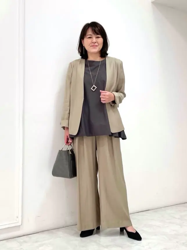 自由区 大野 コーディネート画像