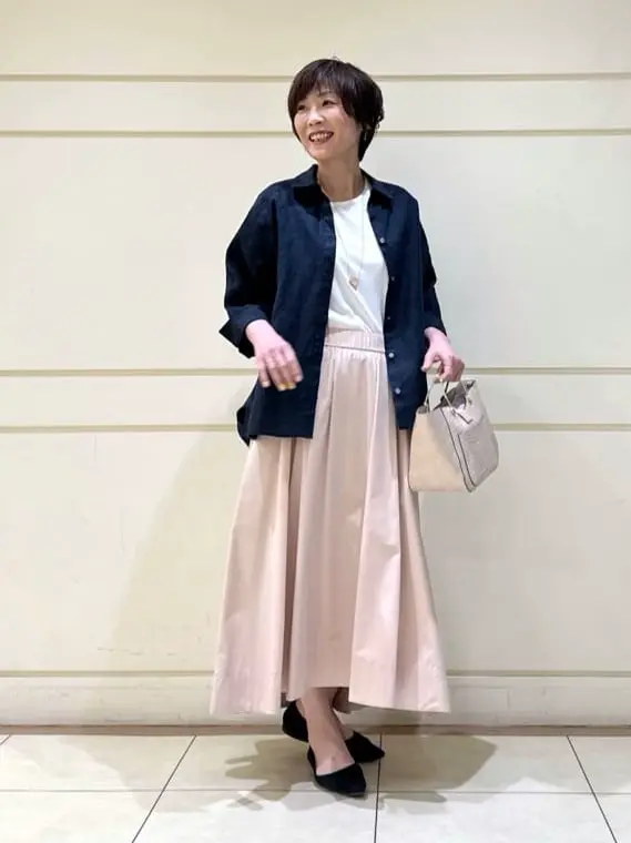 自由区 maruri コーディネート画像