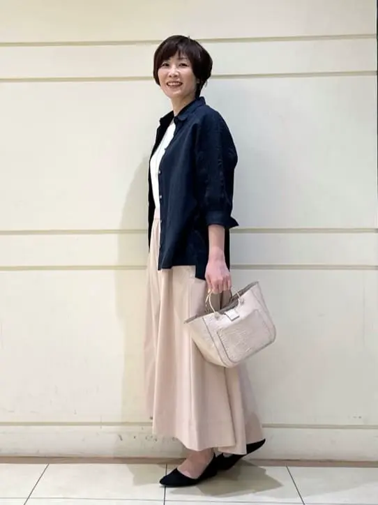 自由区 maruri コーディネート画像