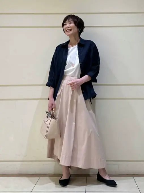 自由区 maruri コーディネート画像