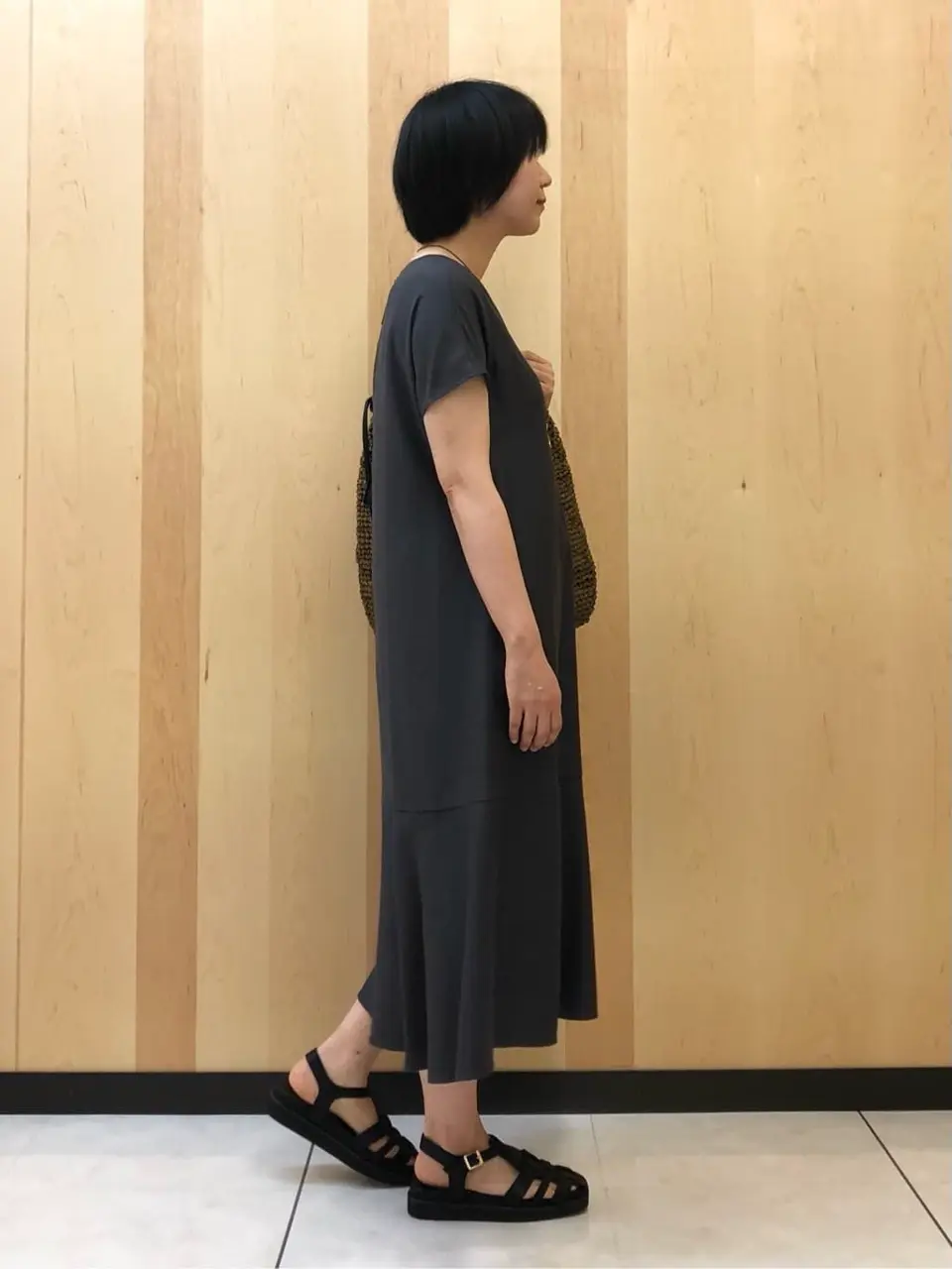 自由区 スタッフ コーディネート画像