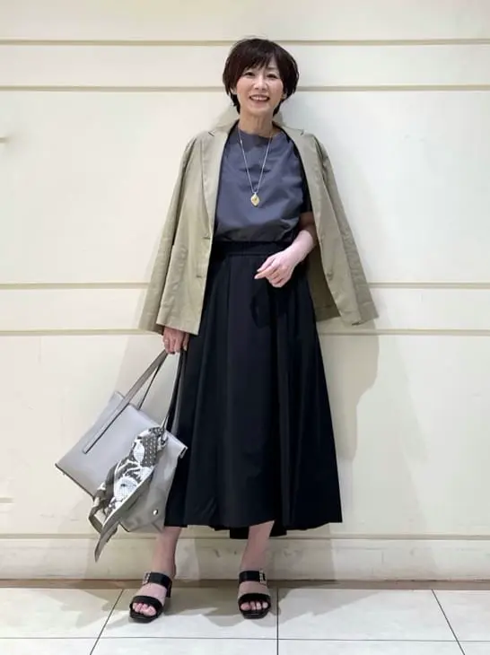 自由区 maruri コーディネート画像