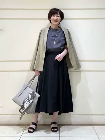 自由区 maruri コーディネート画像