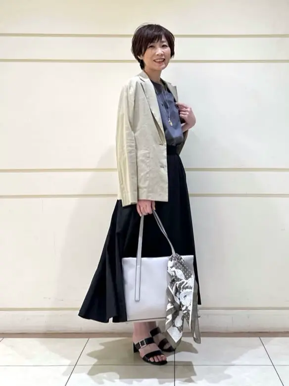 自由区 maruri コーディネート画像