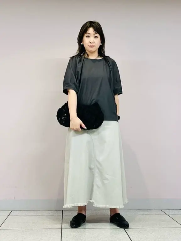 自由区 上島 コーディネート画像