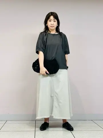 自由区 上島 コーディネート画像