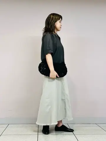 自由区 上島 コーディネート画像