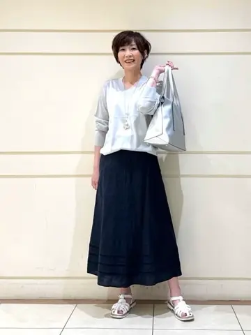 自由区 maruri コーディネート画像