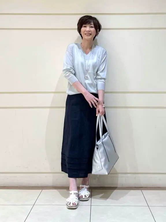 自由区 maruri コーディネート画像