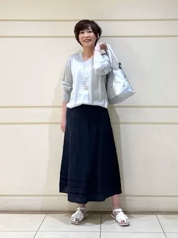 自由区 maruri コーディネート画像