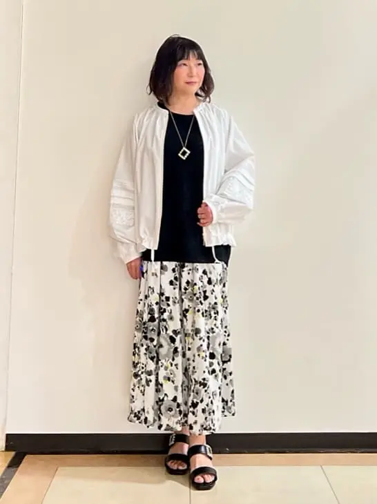 自由区 土居 コーディネート画像