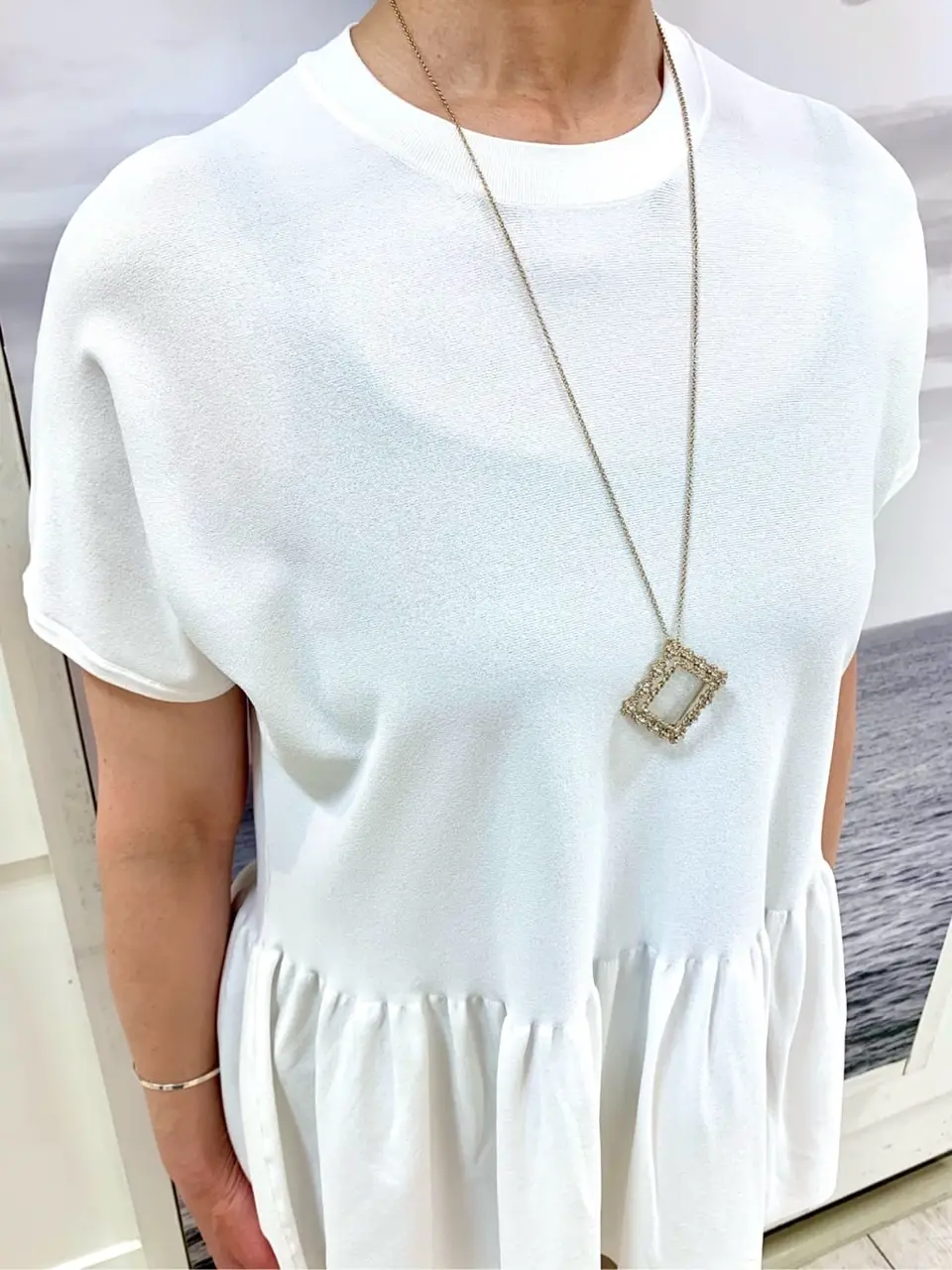 自由区 中鉢 コーディネート画像