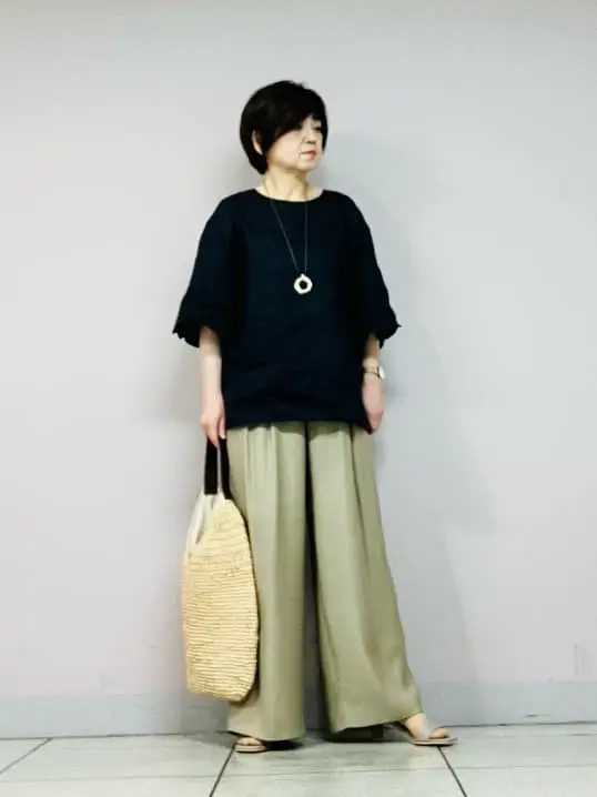 自由区 小森 コーディネート画像