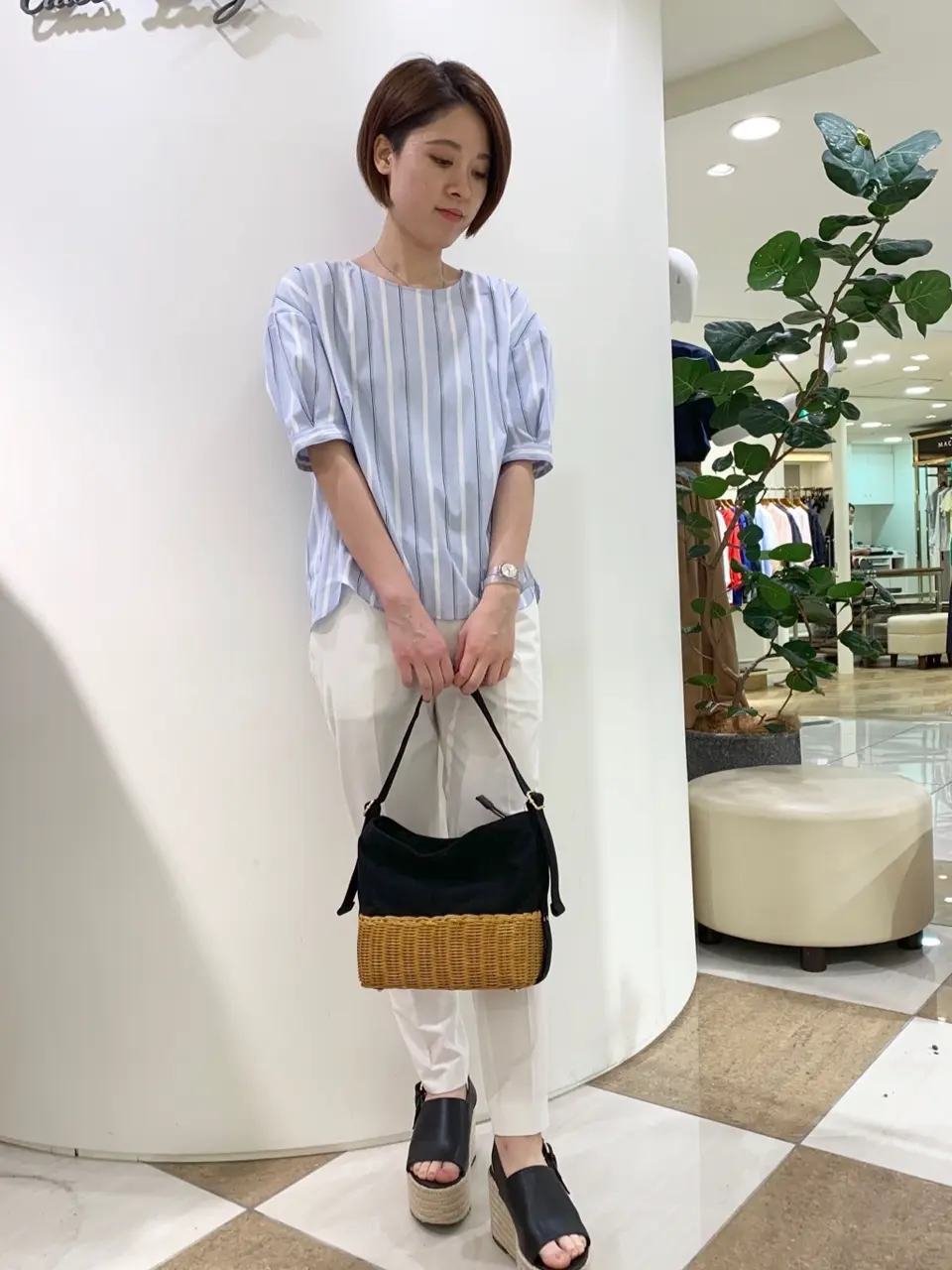 自由区 冨樫 コーディネート画像