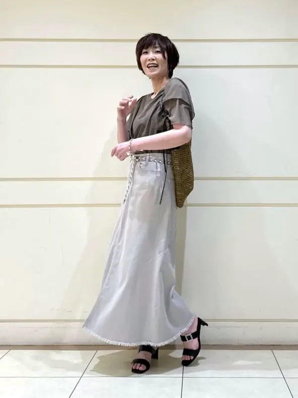 自由区 maruri コーディネート画像