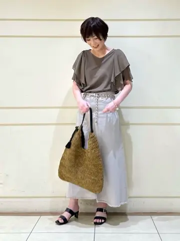 自由区 maruri コーディネート画像