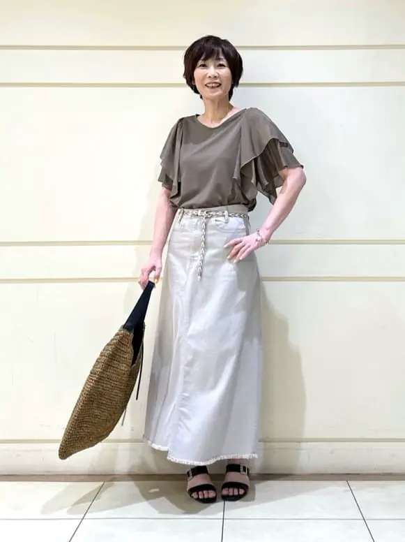 自由区 maruri コーディネート画像