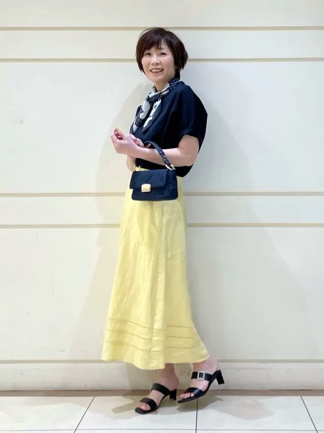 自由区 maruri コーディネート画像