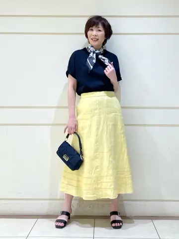 自由区 maruri コーディネート画像