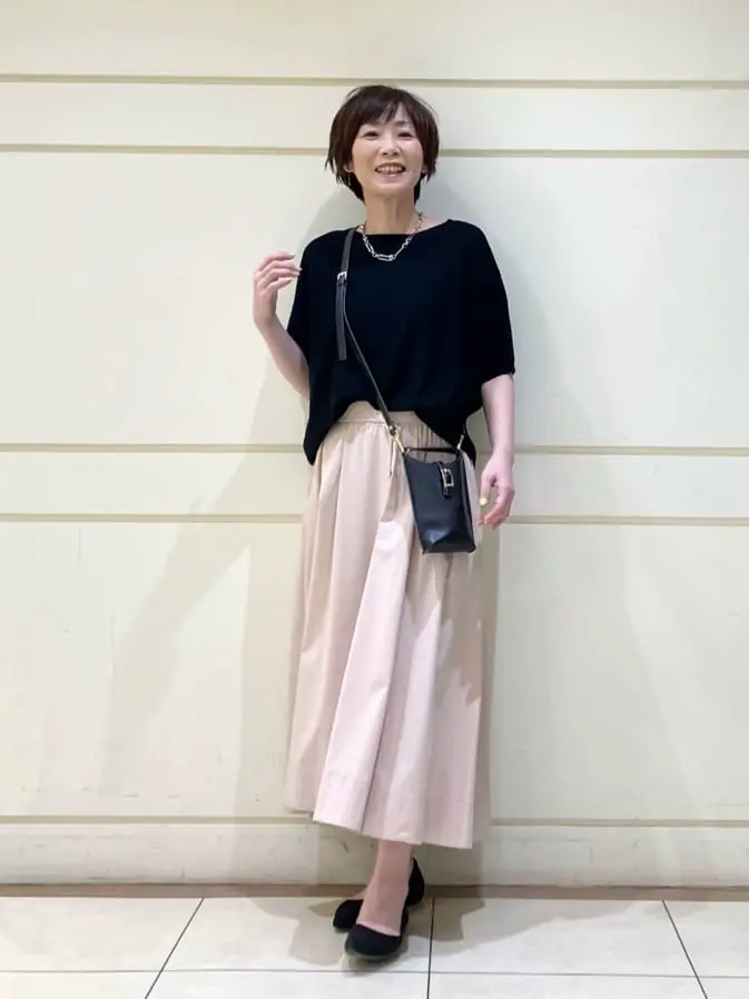 自由区 maruri コーディネート画像