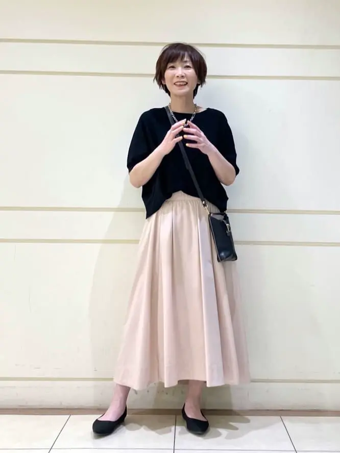 自由区 maruri コーディネート画像