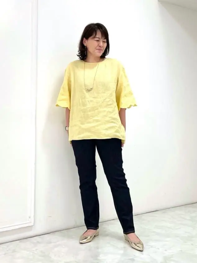 自由区 大野 コーディネート画像