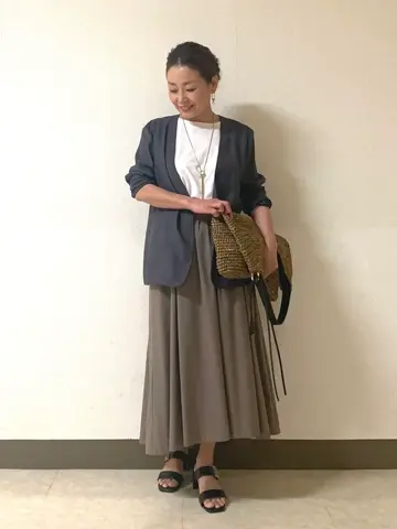 自由区 坂本 コーディネート画像