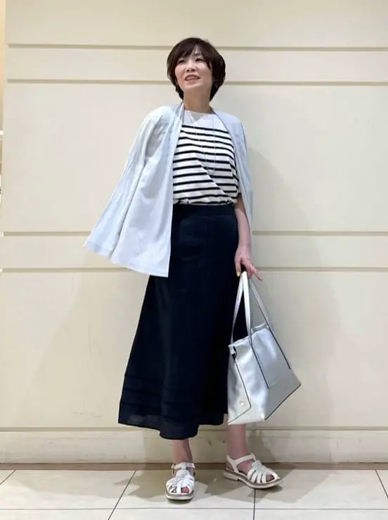 自由区 maruri コーディネート画像