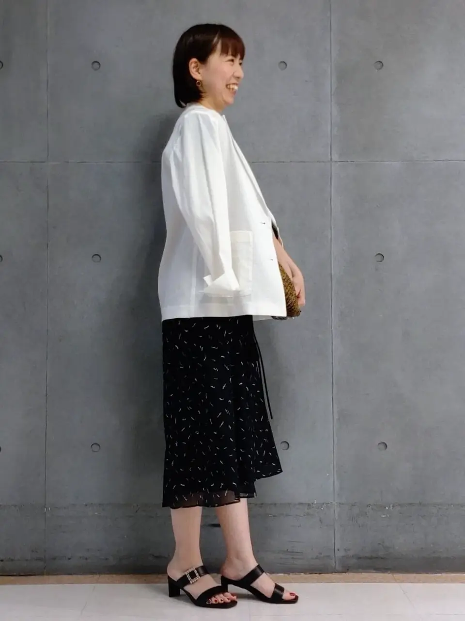 自由区 丸尾 コーディネート画像