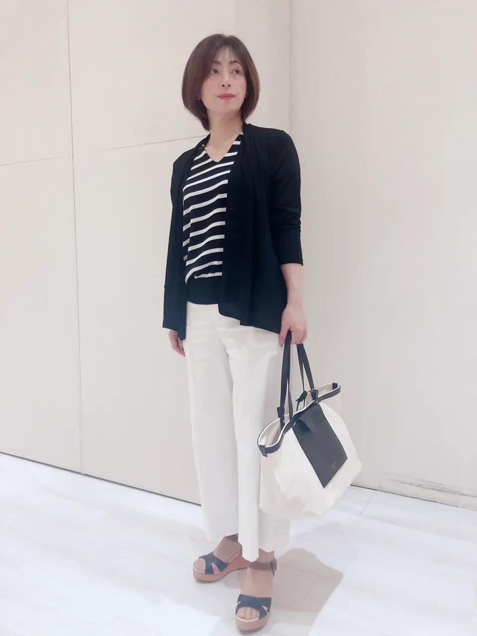 自由区 水上 コーディネート画像