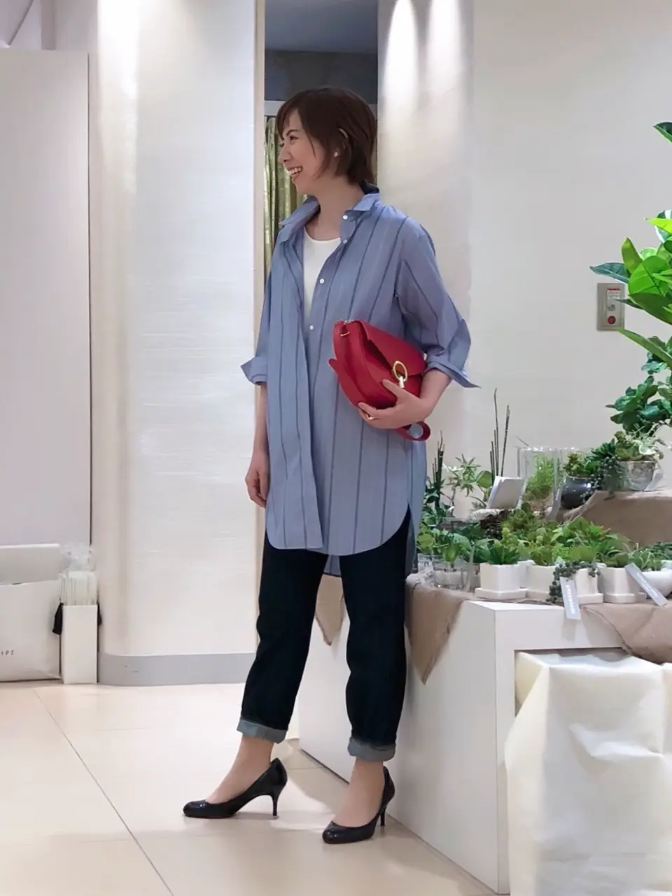 自由区 丸尾 コーディネート画像