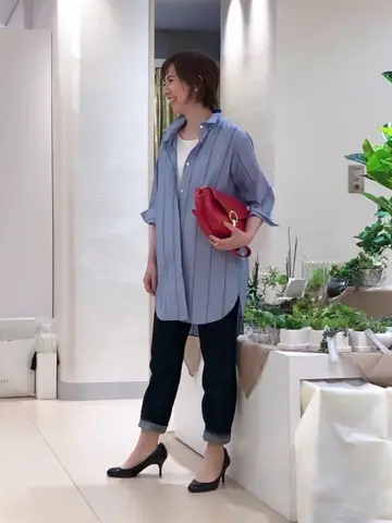 自由区 丸尾 コーディネート画像