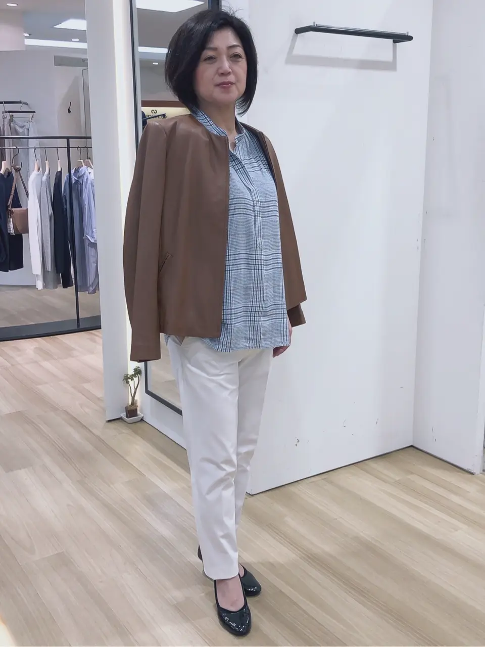 自由区 小森 コーディネート画像