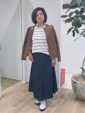 自由区 小森 コーディネート画像