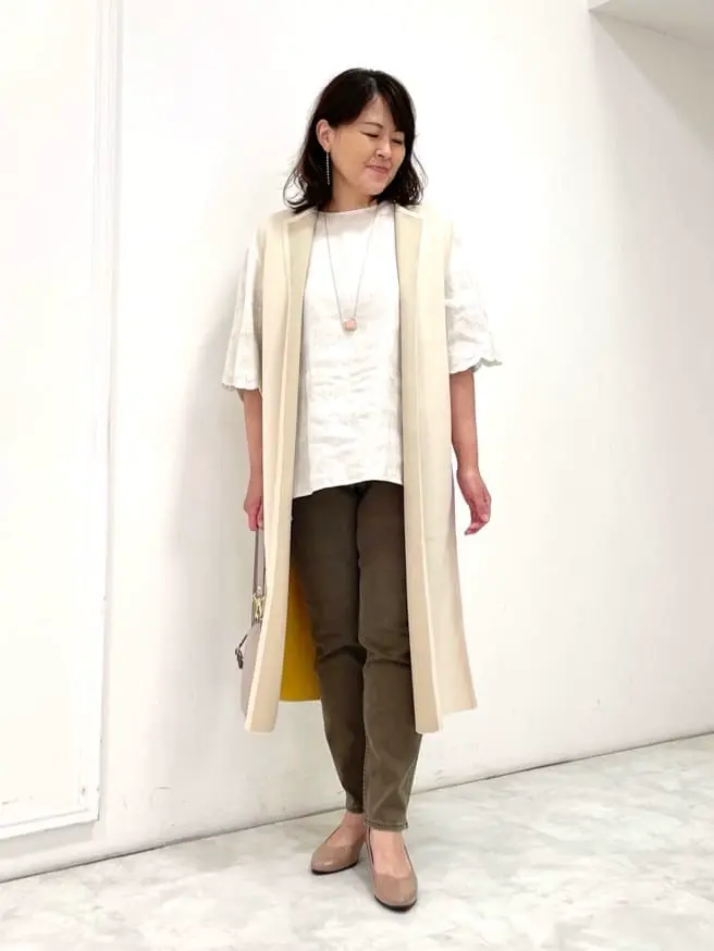 自由区 大野 コーディネート画像