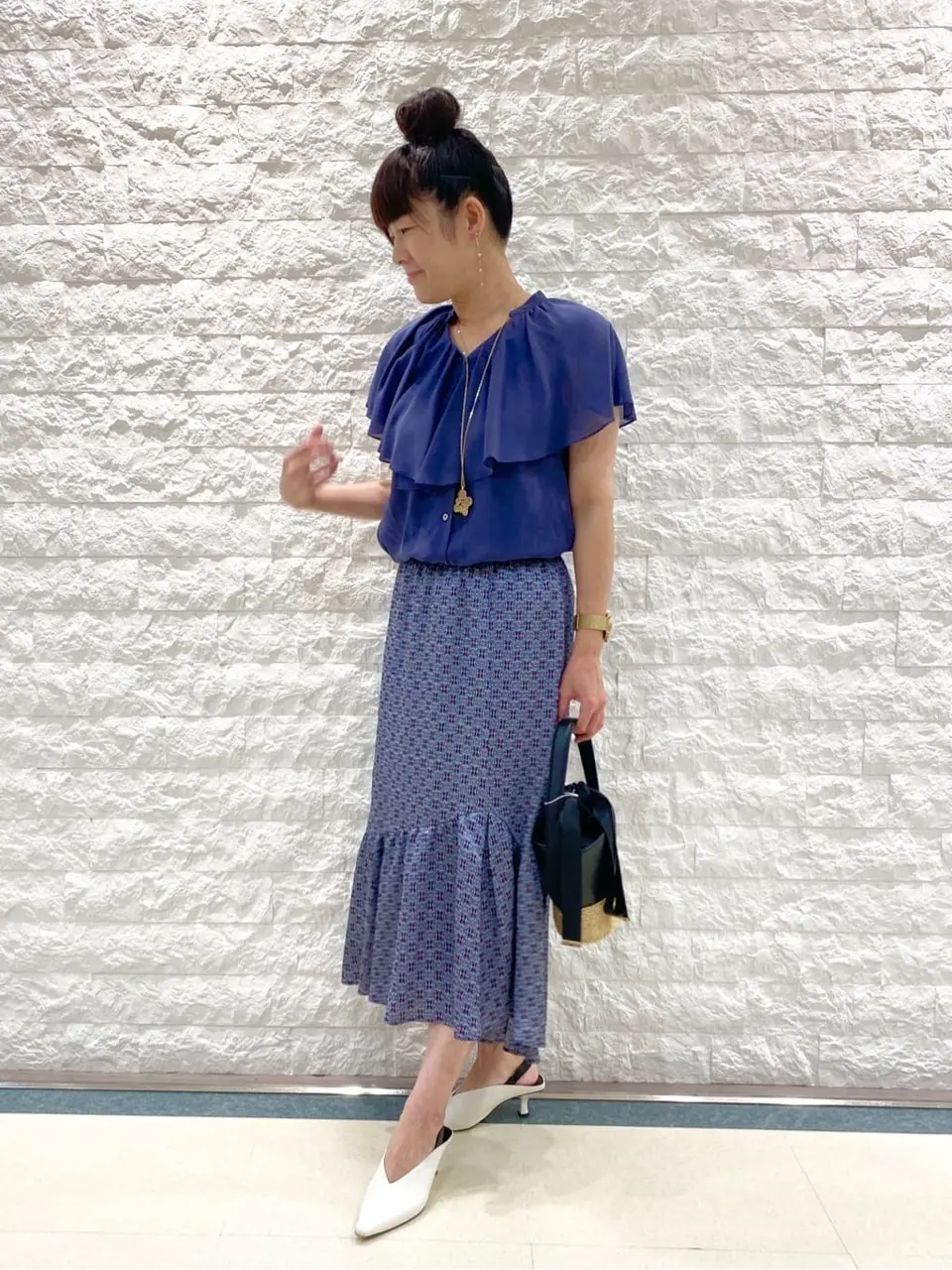 自由区 林 コーディネート画像