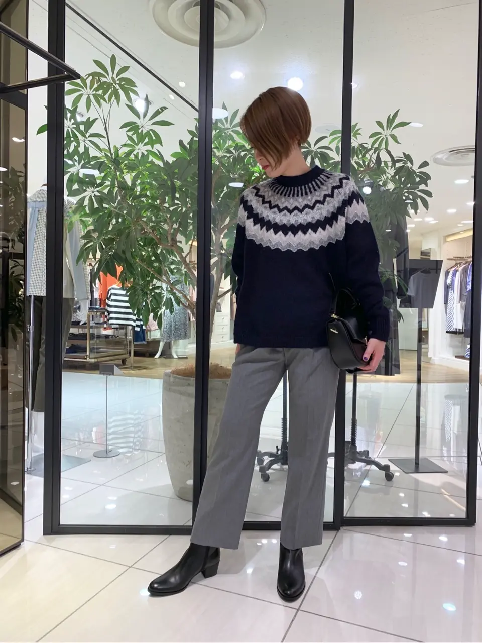 自由区 冨樫 コーディネート画像