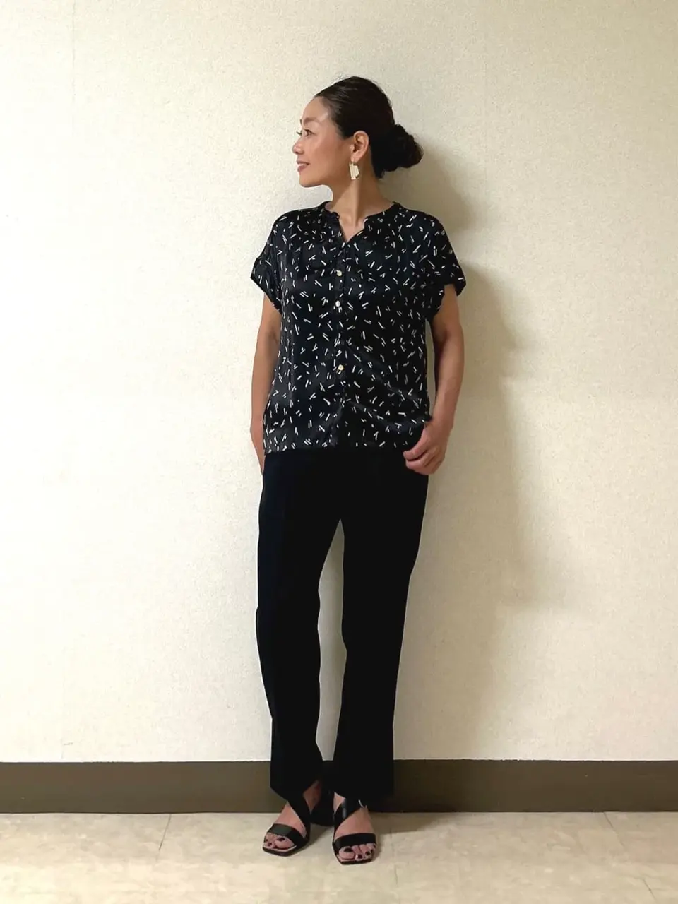 自由区 坂本 コーディネート画像