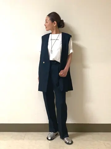 自由区 坂本 コーディネート画像