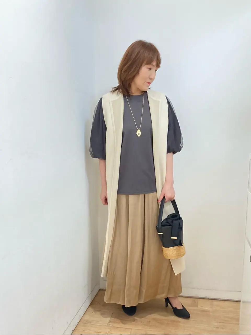 自由区 国広 コーディネート画像