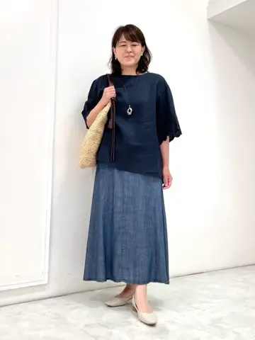 自由区 大野 コーディネート画像